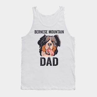 Bernese Mountain Dog Dad Tank Top